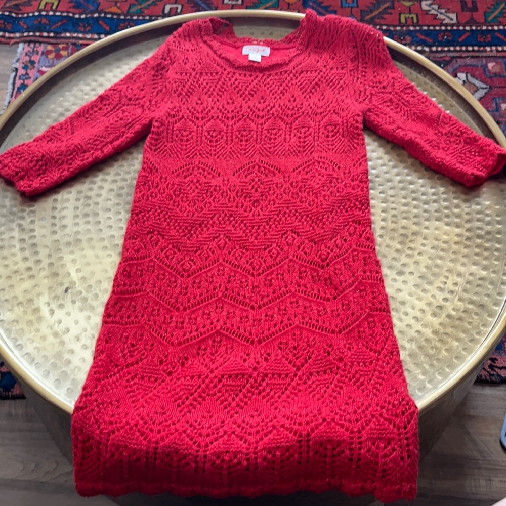 CAT & JACK CROCHET DRESS